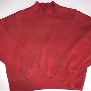 Pink Rose Boutique Red Turtleneck